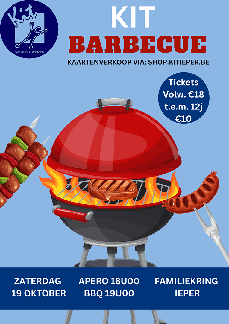 Affiche KIT BBQ 19 oktober 2024